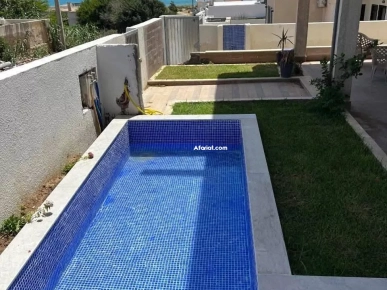 A louer un rez de chaussée indépendant à plage elhaouria