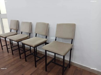 chaises avec housses