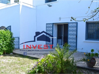Duplex vue mer avec jardin à Gammarth