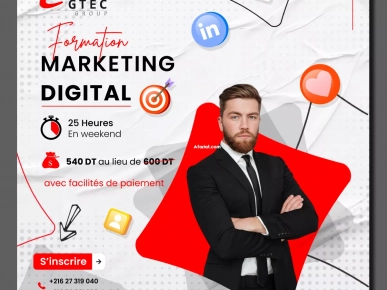 Formation Digital Marketing Tunisie