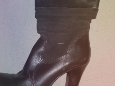 Botte marron foncé Botte marron foncé