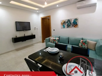 Appartement S+1 meublé à Mrezga Nabeul - 858a Appartement S+1 meublé à Mrezga Nabeul - 858a
