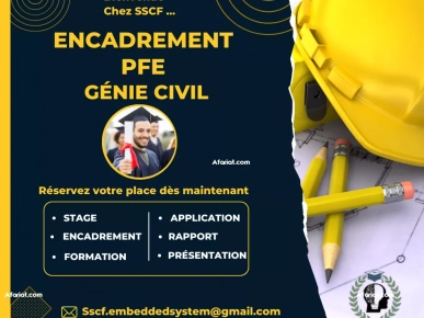 Encadrement PFE 2023 Génie Civil Encadrement PFE 2023 Génie Civil