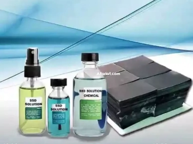 SSD solution nettoyer vos billet maculé d encre vert noir