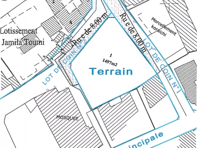 terrain à vendre dans un endroit haut de gamma terrain à vendre dans un endroit haut de gamma