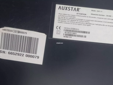 tv auxstar sans télécommande