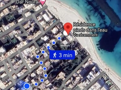 Location d'Étage de Villa Meublée pour Familles à Sousse