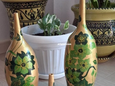 article de décoration en poterie