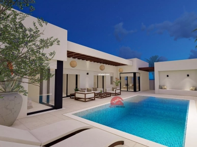 VILLA ET PISCINE PRIVÉE À HOUMT SOUK DJERBA