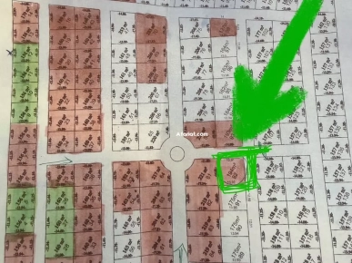 terrain à Hammamet sud vue sur mer ksar mnara