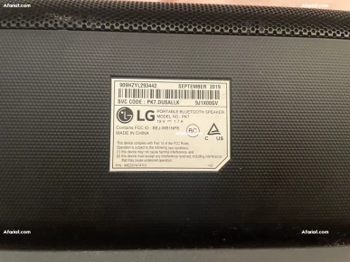 ENCEINTE LG PK7