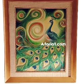 Peinture à l'huile,"Honneur"