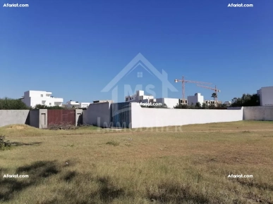 à vendre un superbe terrain 555m² à HAMMAMET SUD