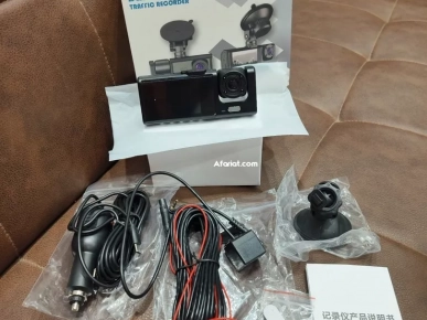 Dash Cam 3 caméra(cacheté)/Caméra de voiture 3 en 1