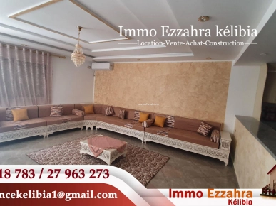 Une spacieuse villa à ezzahra hammem ghezaz