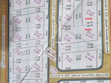 lotissement à vendre contient 22lots à lotissement à vendre contient 22lots à