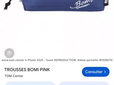 sac a dos BOMI + trousse Bomi