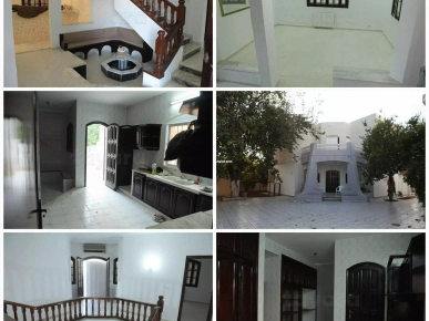 À louer une belle villa S+4 à la soukra