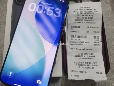 iPhone 17 état de batterie neuf