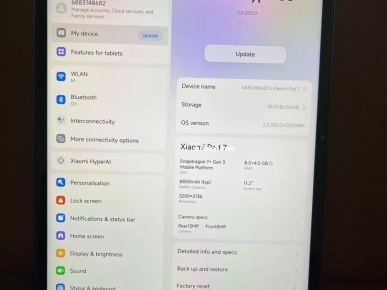 ipad xiaomi 7