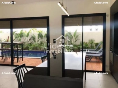 A vendre Appartement RDC avec piscine à Hammamet
