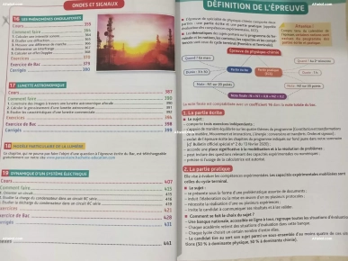 spécialité physique-chimie bac français terminale