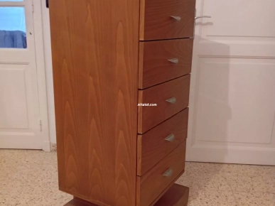 chambre à coucher en bois massif