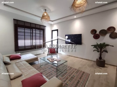 Appartement S+1 meublé aux Jardins de Carthage ZAL2908