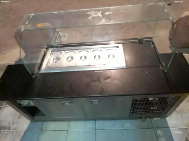 Comptoir Frigorifique Inox 2m / -20°C