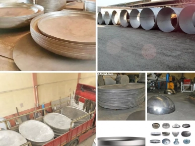 Fond bombé Fond de citerne Fond de cuve en acier TURQUIE