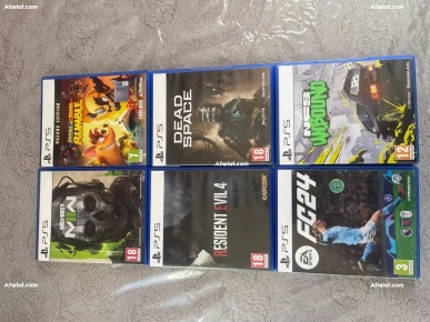 Ā vendre ps5 pro avec 6 CD