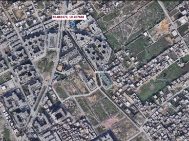 Terrain commerciale à Lotissement Al Khalil Borj Louzir La soukra