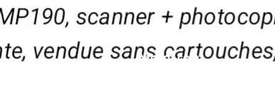 a vendre imprimante