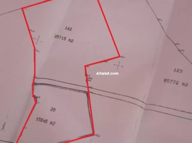 أرض فلاخية بيضاء تمسح 5 هكتارات أرض فلاخية بيضاء تمسح 5 هكتارات