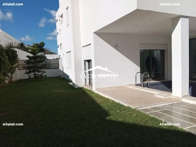 Duplex S+3 avec piscine à Gammarth ZDL0638