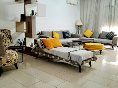 Particulier L Apt S4 meublé Neuf Cité Palmeraies l'aouina