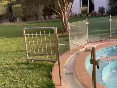 Garde corps piscine