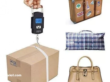 Balance électronique de bagages voyage rétro-éclairage   50kg