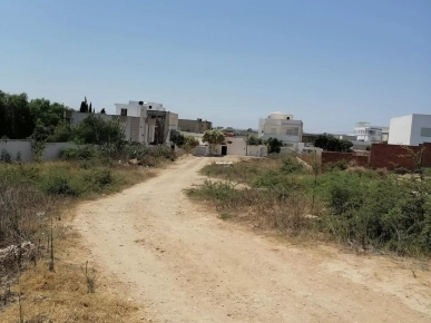 Gammarth village : A vendre terrain bien située zone villa