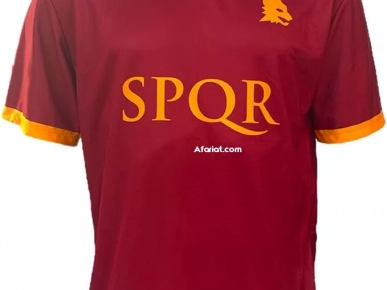 AS Roma - Official replica home 3XL avec ticket shirt SPQR, Red