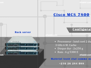 Liquidation de 4 serveurs Cisco 1 U