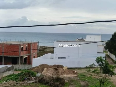 Deux maisons a vendre el houaria plage chat l9ibli vue sur mer