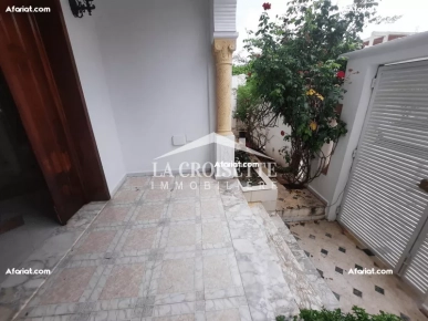 Rez-de-chaussée de villa S+3 à Ain Zaghouan Nord MRCL0257