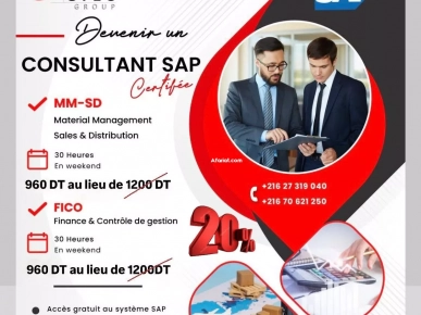 20% Réduction Formation en SAP MM / SD et SAP FICO 20% Réduction Formation en SAP MM / SD et SAP FICO
