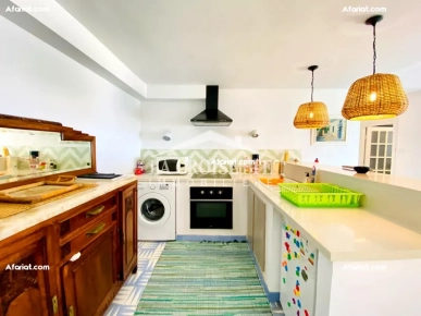 Appartement S+1 meublé vue sur mer à Gammarth MAL0738