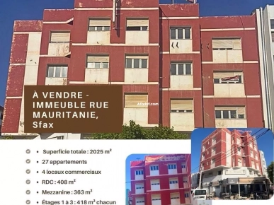 À VENDRE – IMMEUBLE SPACIEUX À FORT POTENTIEL