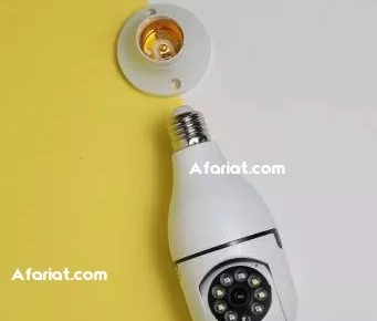 Caméra de surveillance intelligente de type ampoule