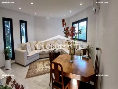 Duplex S+2 avec terrasse meublé à La Marsa MDL0646