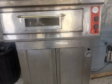 Four pizza avec socle inox Four pizza avec socle inox