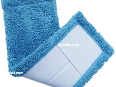 Frange en microfibre bleu Frange en microfibre bleu